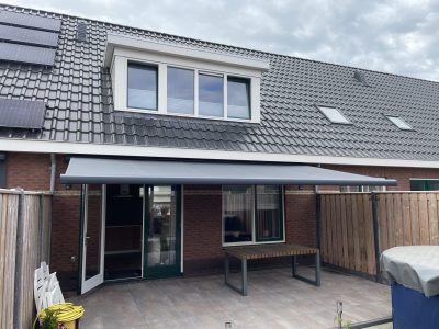 Ipanema 6 meter antraciet Teun Snoek Zonweringen